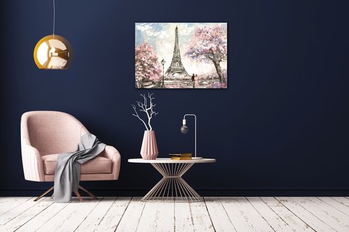 Obraz Eiffel Tower2 - 70 x 50 cm
