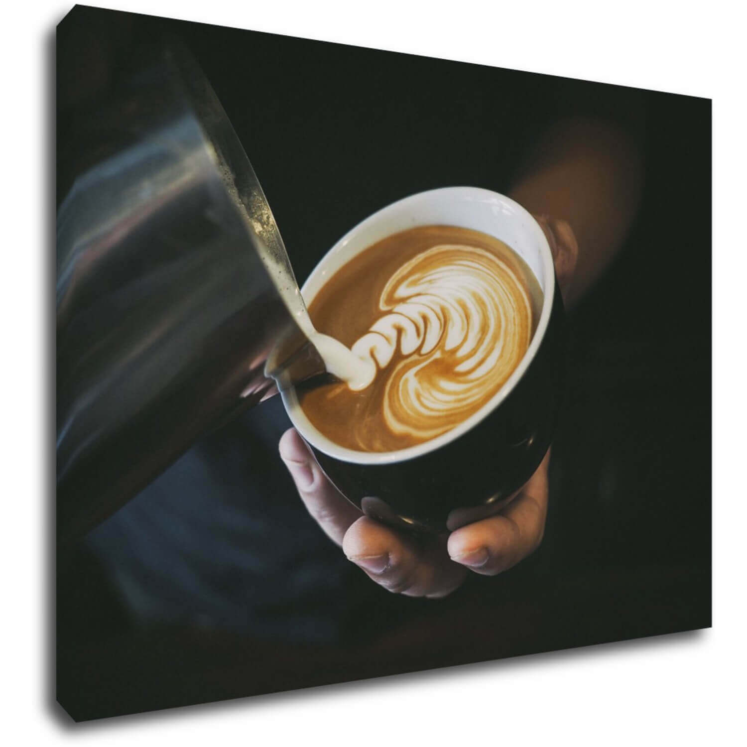 Obraz Latte art - 70 x 50 cm