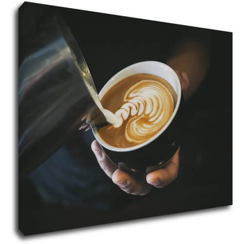 Obraz Latte art - 70 x 50 cm