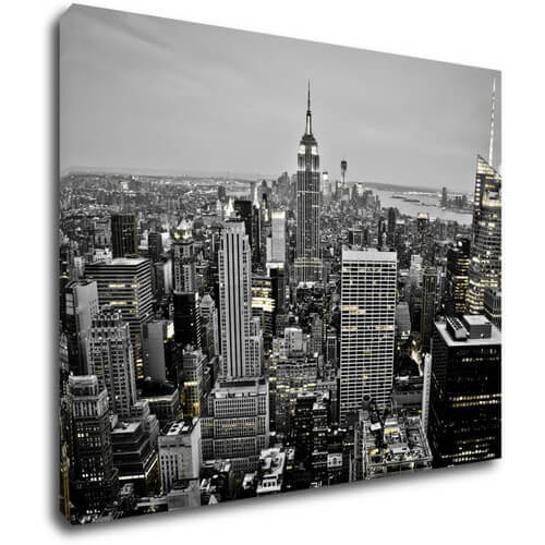 Obraz New York in The Night - 90 x 70 cm