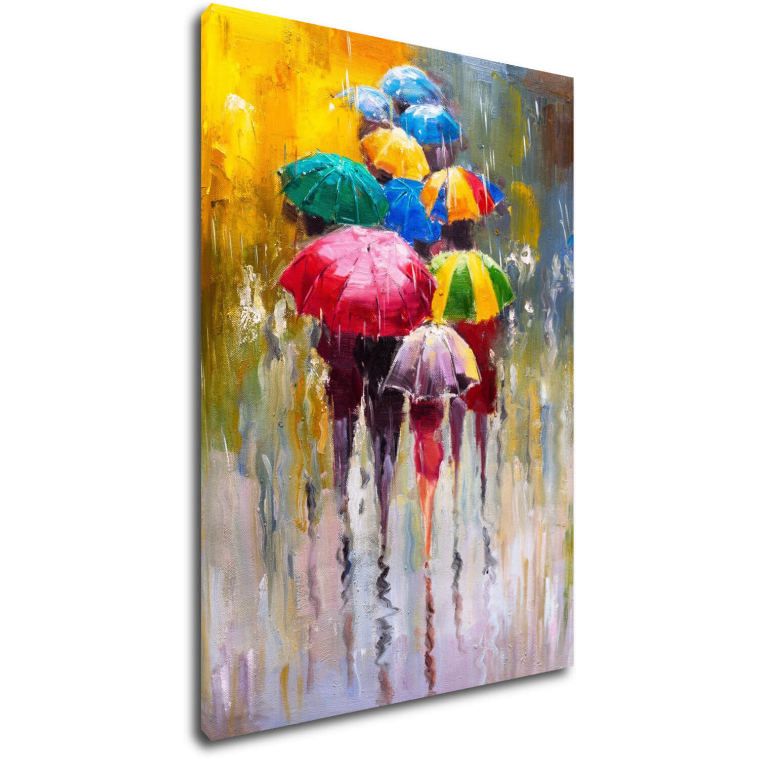 Obraz Colorful Umbrellas - 50 x 70 cm