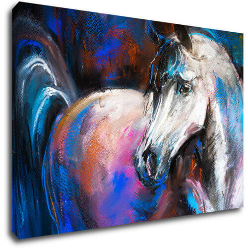 Obraz Horse painted - 90 x 60 cm